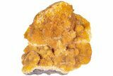 Intense Orange Calcite Crystal Cluster - Poland #228293-1